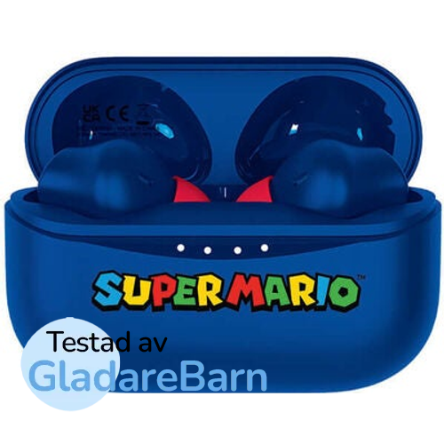 OTL Super Mario Hörlurar In-Ear TWS, Blå